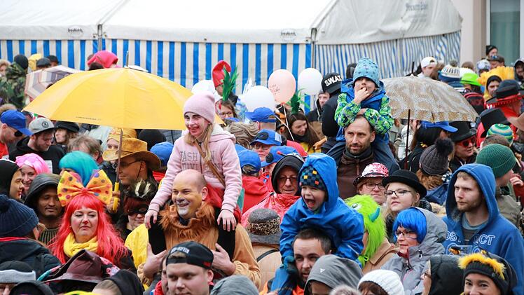 Stadtsteinacher Marktplatztreiben 2020. Foto: Jürgen Gärtner