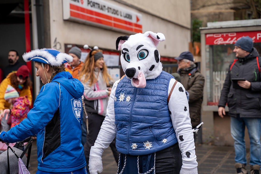 Der traditionelle Umzug zog ca. 70.000 Faschingsfreunde an.