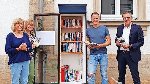 von links nach rechts: Birgit Straßburger, Susanne Neuner , Frank Schulte und Ludwig Wahl.