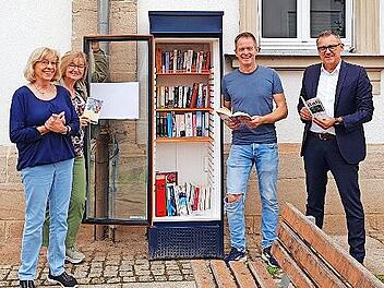 von links nach rechts: Birgit Straßburger, Susanne Neuner , Frank Schulte und Ludwig Wahl.