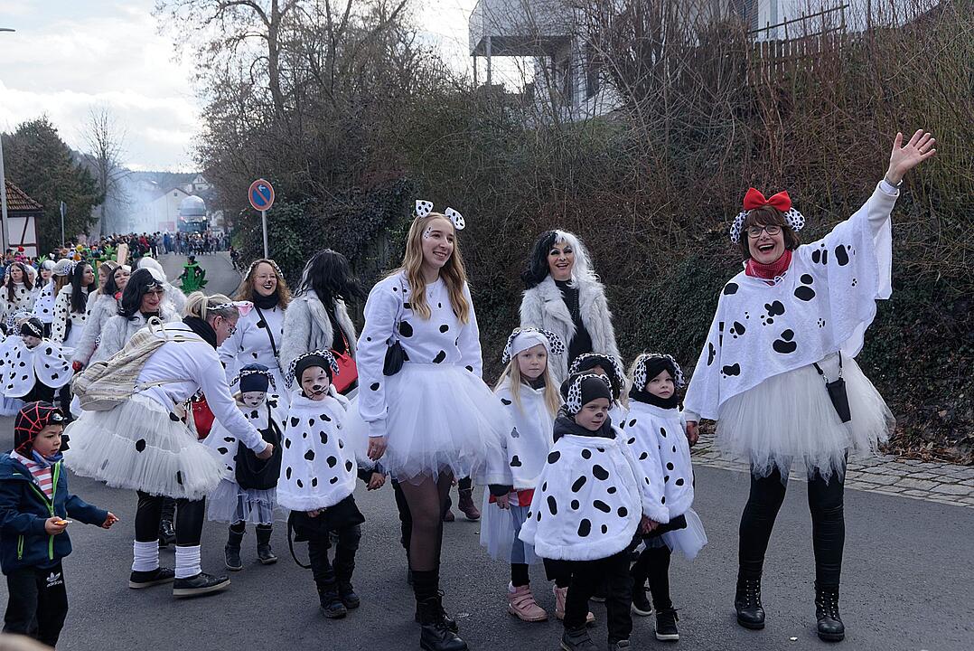 Der Jubiläumsumzug am Faschingsdienstag