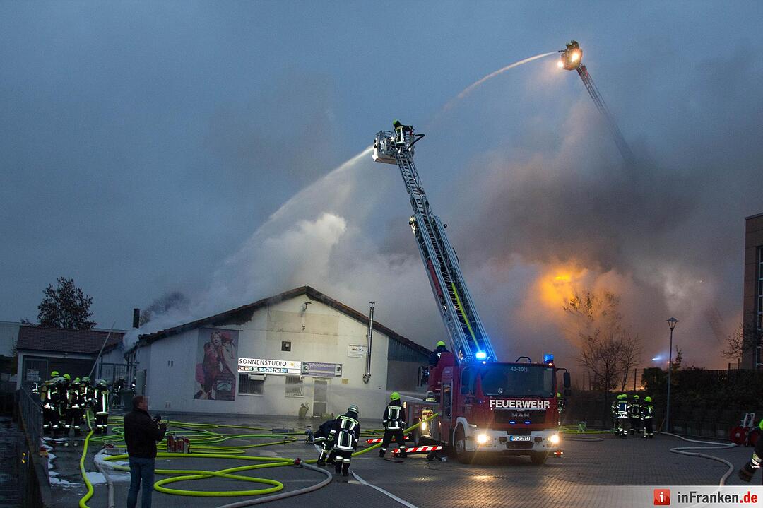 Sonnenstudio in Vollbrand