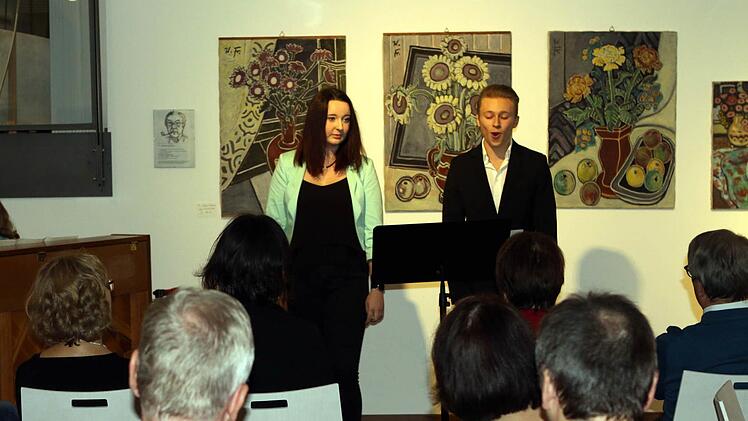 Impressionen von der Eröffnung der Jahresausstellung des Kronacher Kunstvereins. Foto: Michael Wunder