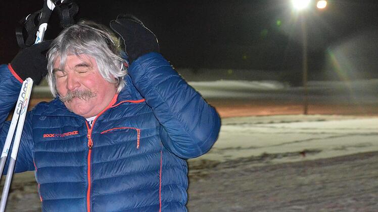 Nachtskisprint beim WSV Oberweißenbrunn. Foto: Jürgen Schmitt