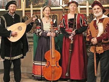 Das Ensemble "Capella Fontegara" aus Lünen musiziert am 26. März um 17 Uhr in der Trebgaster St.-Johannes-Kirche. Foto: privat