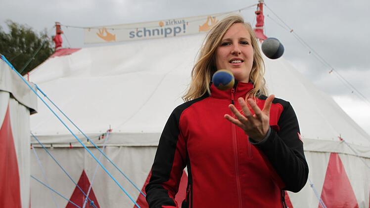 Zirkustrainerin Inga Lusche machte ein Praktikum in Costa Rica. Foto: Ulrike Müller