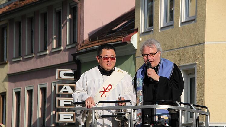 Tanz in den Mai in Bad Brückenau Foto: Ulrike Müller