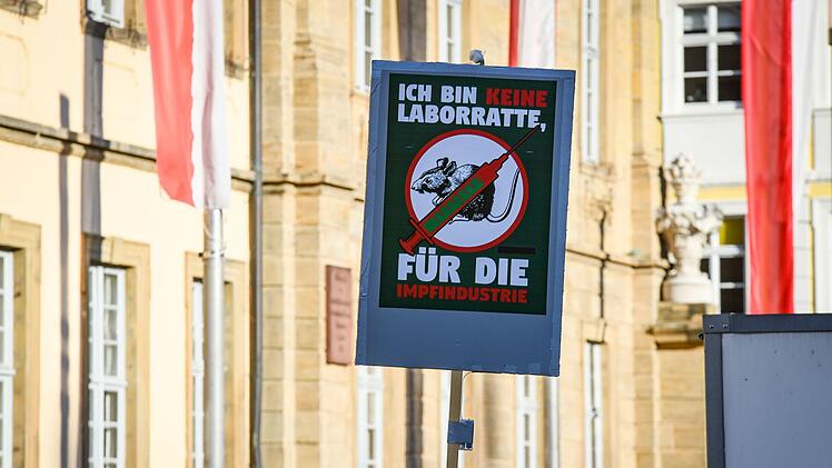 Corona-Demo in Bamberg