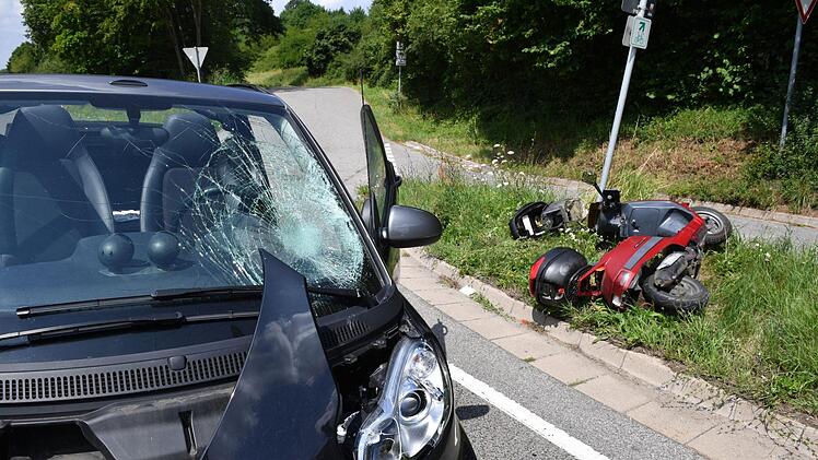 Ein 77-Jähriger ist am Dienstagmittag zwischen Oberhaid und Dörfleins ums Leben gekommen. Foto: Ronald Rinklef