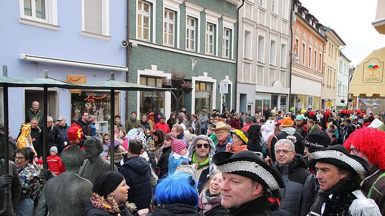 Faschingsumzug in Bad Brückenau 2019 Foto: Ulrike Müller