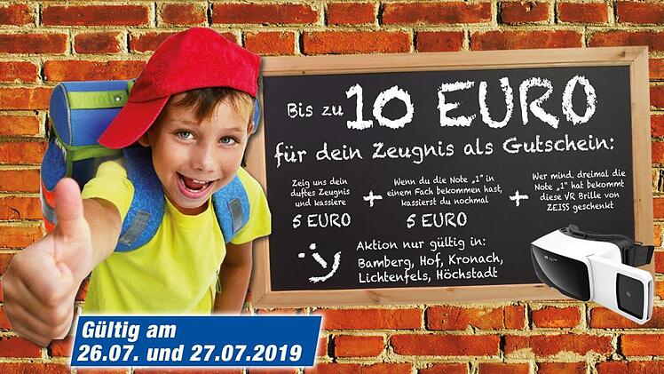 Jetzt Zeugnis vorzeigen und f&uuml;r gute Noten bis zu 10 Euro bei expert als Gutschein sichern. Foto: expert