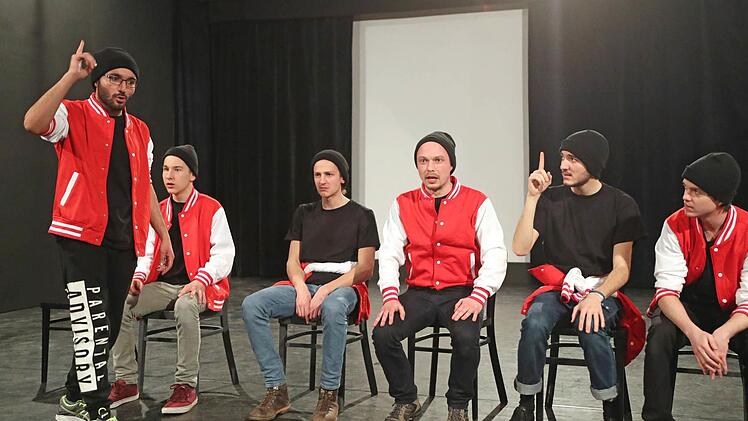 Probenszene aus "Jihad Baby"Foto: Henning Rosenbusch