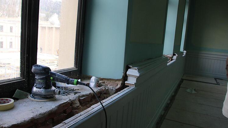 Eindrücke von der Baustelle Luitpoldbad. Foto: Ralf Ruppert