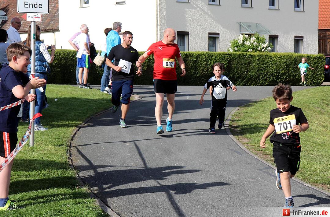 Benefizlauf "Lauf für Uganda" in Hannberg