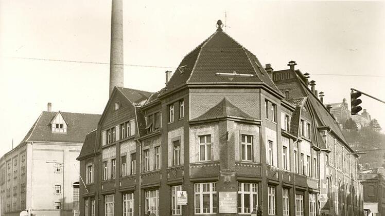 Der letzte Rest der EKU-Brauerei, der heute noch steht  ...