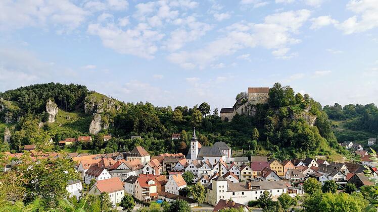 Die fränkische Schweiz fasziniert - hier Pottenstein.
