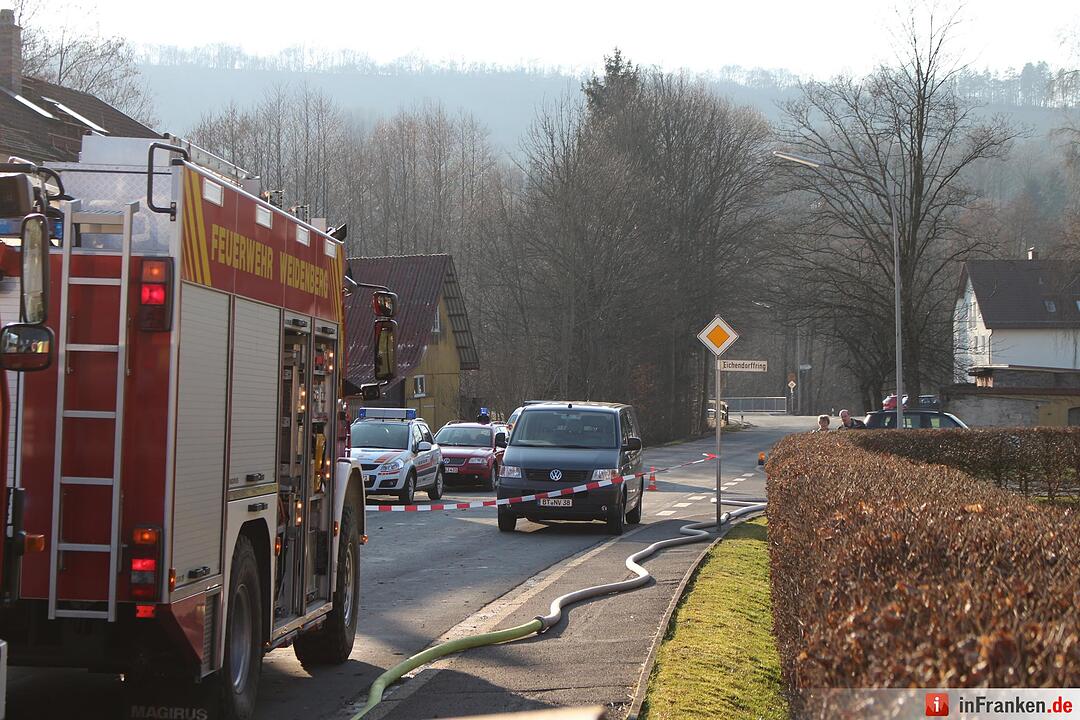 Gasexplosion in einem Wohnhaus