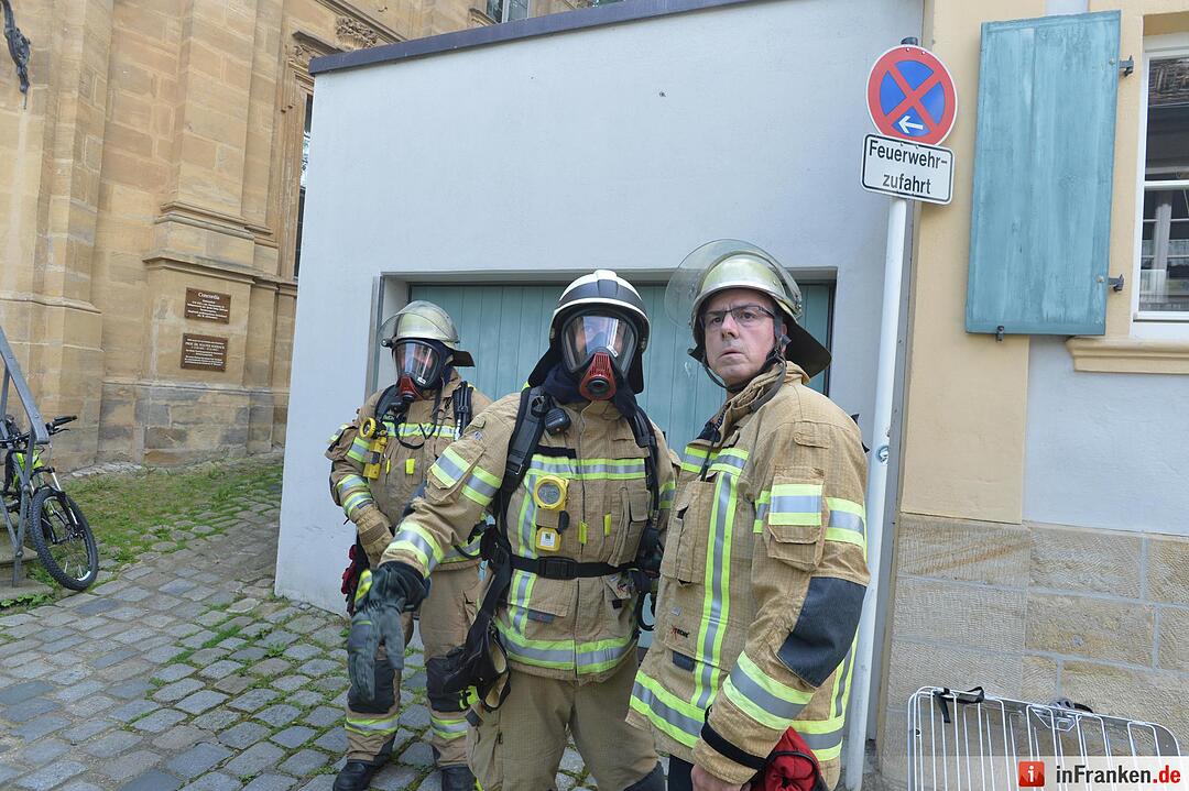 Brand in der Concordiastraße in Bamberg