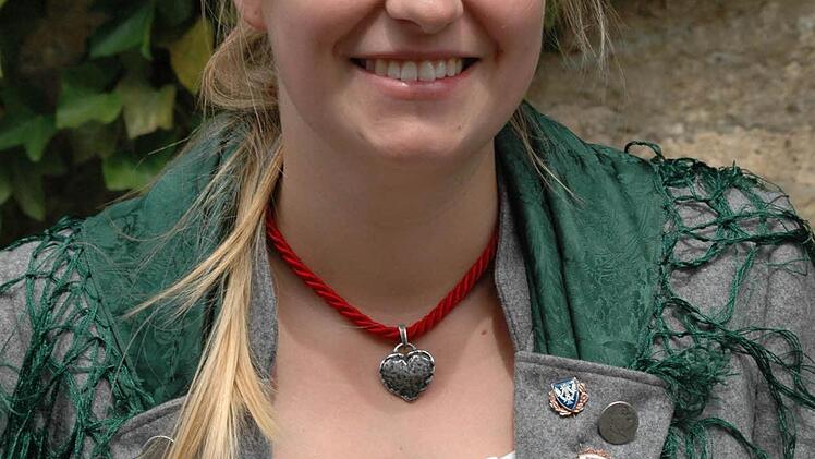 Marie Schuhmann ist die  Vorsitzende des Musikvereins Schönderling.