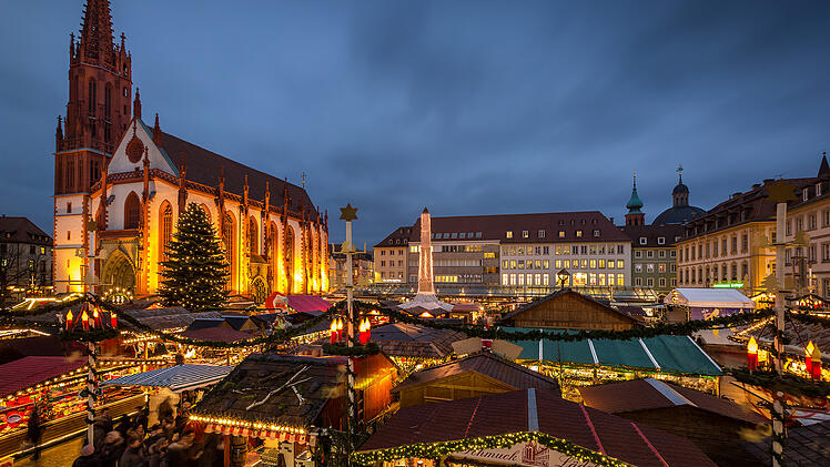 Weihnachtsmarkt WürzburgStimmungsvoller Weihnachtsmarkt