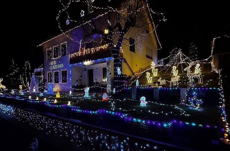 Kreis Bamberg: Aus einzelnem Weihnachtshaus wird Weihnachtsstraße