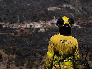Waldbrand in Andalusien