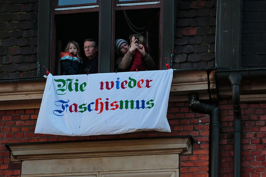 Fest der Demokratie, III. Weg und Anti-Nazi-Demonstrationen in Bamberg