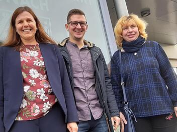 Kerstin Zapf, Veit Schott und Melanie Simon (v. l.) sind überzeugt: Keiner muss Angst vor einer digitalisierten Schule haben. Foto: Marco Meißner