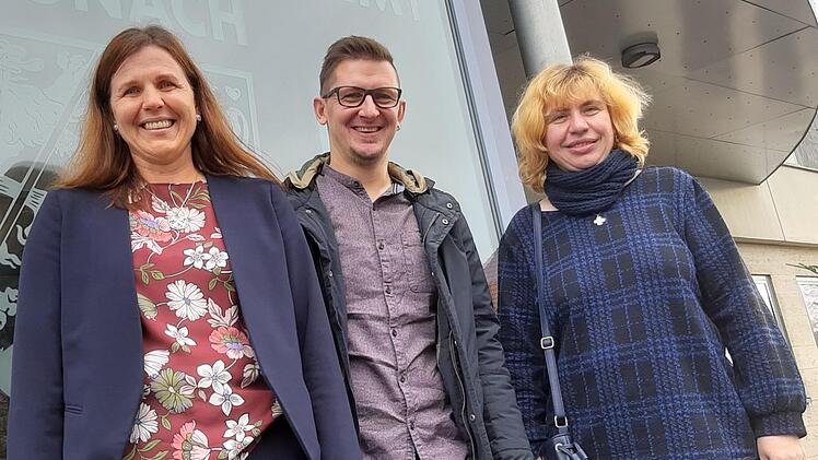Kerstin Zapf, Veit Schott und Melanie Simon (v. l.) sind überzeugt: Keiner muss Angst vor einer digitalisierten Schule haben. Foto: Marco Meißner