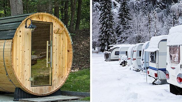 In Deutschland, Österreich und der Schweiz gibt es viele beliebte Campingplätze, die auch im Winter gut besucht sind.