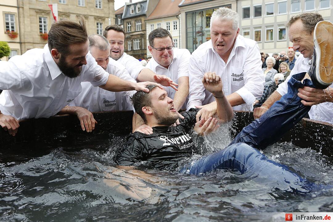Gautschfeier 2015 der Mediengruppe Oberfranken in Bamberg