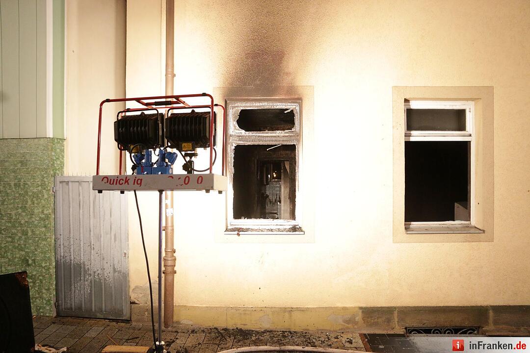 Zimmerbrand in Bad Staffelstein