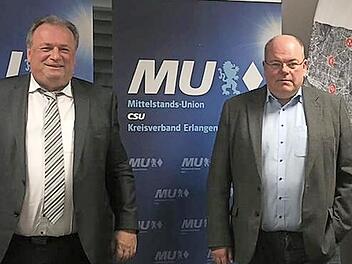 Walter Nussel (links) mit Walter Kohl  Foto: privat