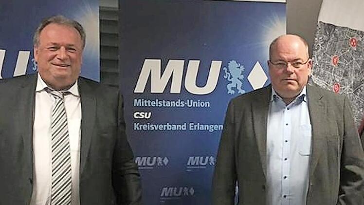Walter Nussel (links) mit Walter Kohl  Foto: privat