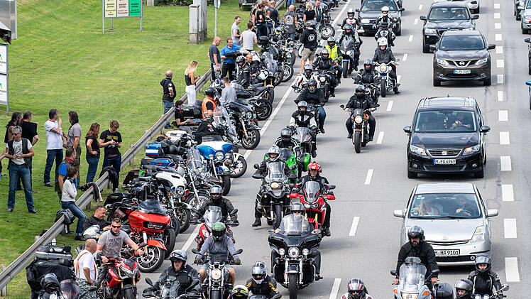 Demonstration gegen drohende Fahrverbote am Wochenende