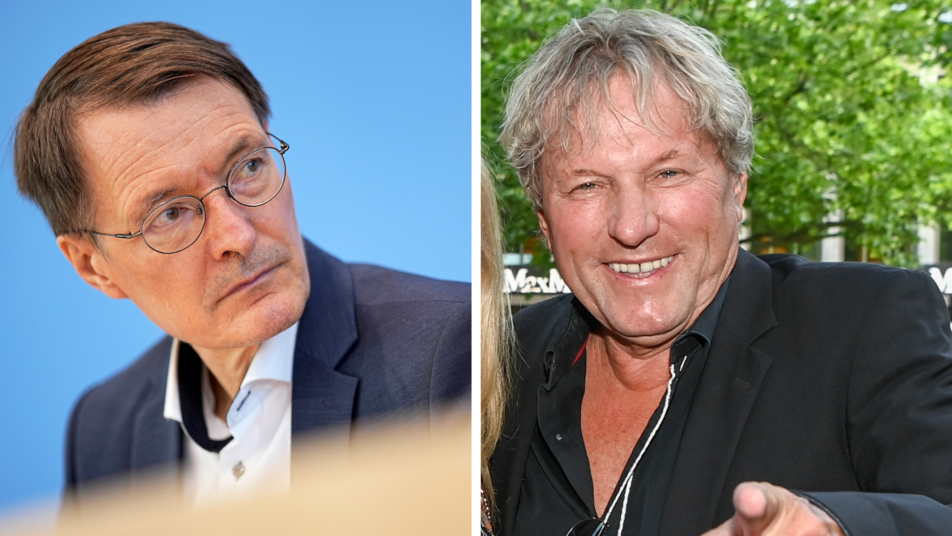 Karl Lauterbach von Bernhard Brink attackiert Karl Lauterbach von Bernhard Brink attackiert