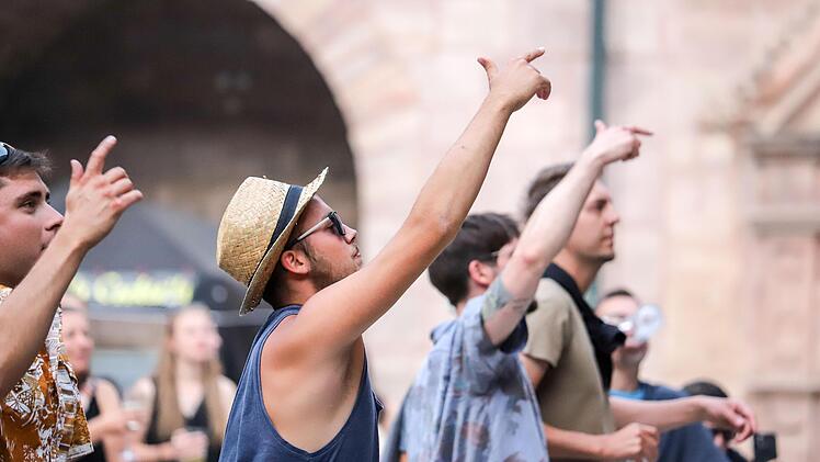 Flowzirkel beim Plassenburg-Open-Air.