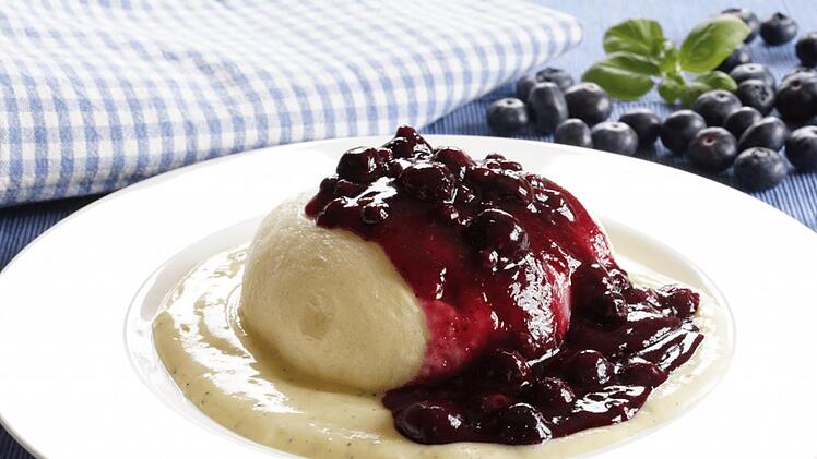 Auch süße Knödel sind immer eine gute Idee