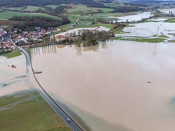 Hochwasser an der Itz: Weiterer Regenfälle erwartet