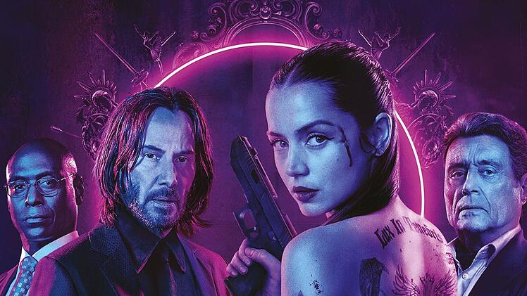 "Ballerina" ist ein mit Spannung erwartetes "John Wick"-Spin-off mit Ana de Armas in der Hauptrolle und Keanu Reeves in einer Nebenrolle.