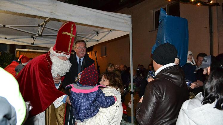 Der Nikolaus kommt nach Hallstadt. Foto: J. Michel