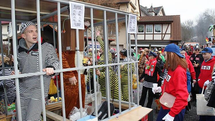 Sinntaler Faschingszug  Foto: Steffen Vetter