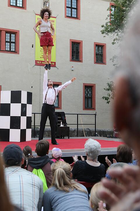 Einrücke vom Artistik-Festival ZirkArt in Forchheim