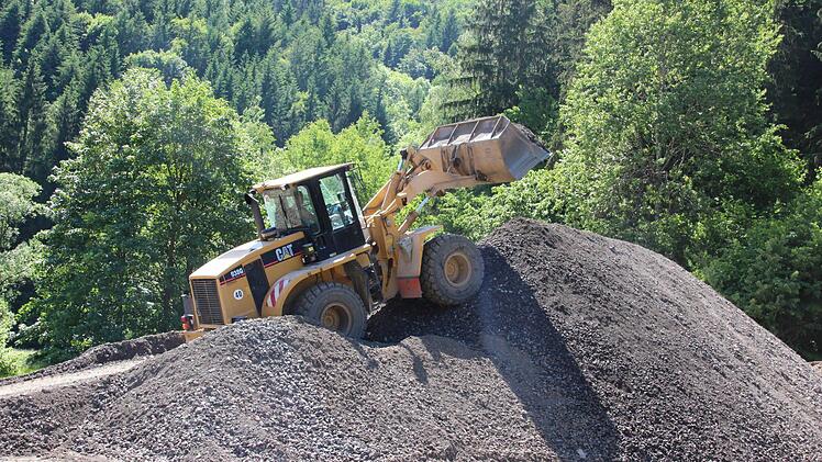 So sah das Gelände rund um die Felsnase vor Wochen aus. Foto: Friedwald Schedel
