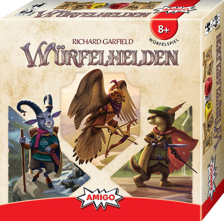 Familienspiel-Neuheit: Würfelhelden von Amigo