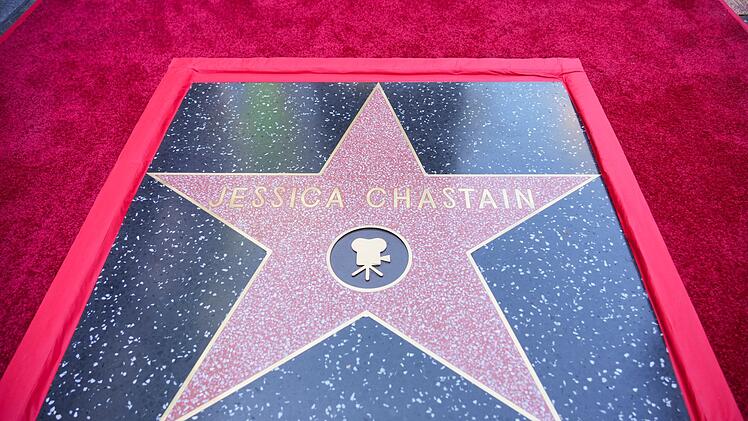 «Walk Of Fame»-Stern für Jessica Chastain