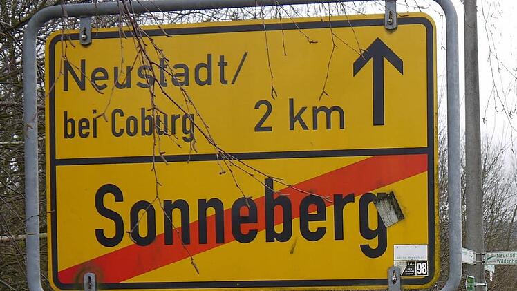 Geh&ouml;ren die Nachbarst&auml;dte Sonneberg und Neustadt eines Tages zum selben Landkreis? Foto: CT-Archiv