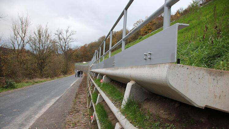 Eindrücke von der Hang-Absicherung. Foto: Ralf Ruppert