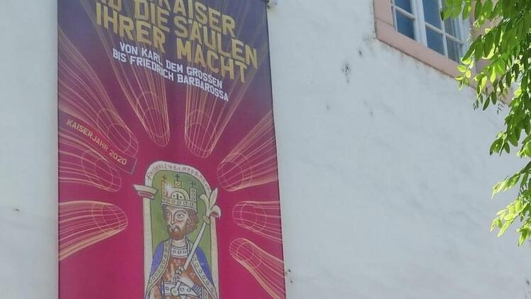 Diese speziellen "Ritterleut" werben f&uuml;r die Landesausstellung.