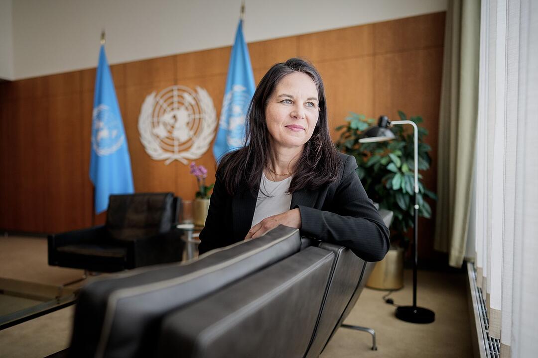 Annalena Baerbock bei der UN